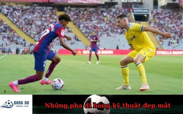 Những pha đi bóng kỹ thuật đẹp mắt