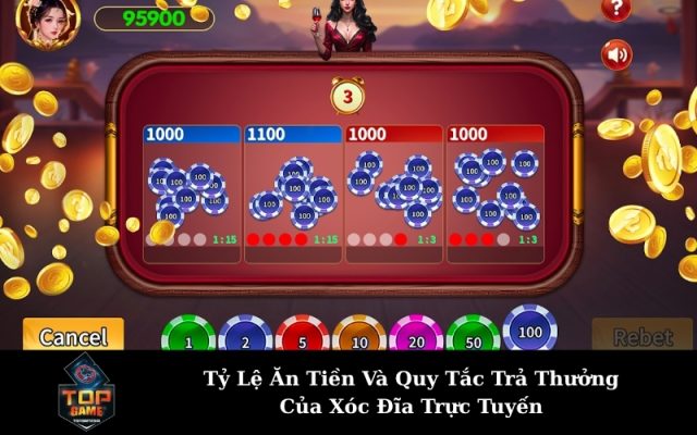 Tỷ Lệ Ăn Tiền Và Quy Tắc Trả Thưởng Của Xóc Đĩa Trực Tuyến